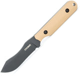 Civil Ware Striker Coyote Brown G10 AEB-L Fixed Blade Knife w/ Sheath W84361