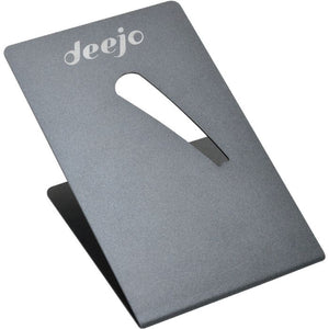 Deejo Metal 1x Deejo 37g 6.5" Gray Smooth Knife Display 305