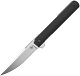 DOTS Gear Chairman Linerlock Black G10 Folding 154CM Pocket Knife A101203