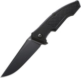 DOTS Gear Veloce Linerlock Black G10 Folding AUS-10A Pocket Knife A102703