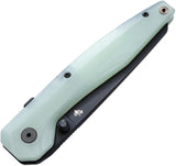 DOTS Gear Legend Race Lock Jade G10 Folding VG-10 Pocket Knife A105102