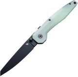 DOTS Gear Legend Race Lock Jade G10 Folding VG-10 Pocket Knife A105102