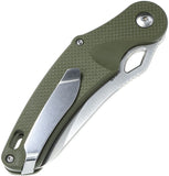 DOTS Gear Xpoise Race Lock Green G10 Folding VG-10 Pocket Knife A105402