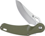 DOTS Gear Xpoise Race Lock Green G10 Folding VG-10 Pocket Knife A105402