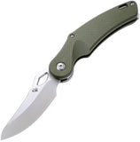 DOTS Gear Xpoise Race Lock Green G10 Folding VG-10 Pocket Knife A105402