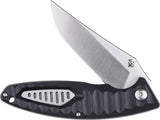 DOTS Gear Regatta Linerlock Black G10 Folding AUS-10A Pocket Knife A105701