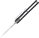 DOTS Gear Regatta Linerlock Black G10 Folding AUS-10A Pocket Knife A105701