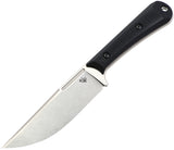 DOTS Gear Survival Crafter Black G10 K110 Fixed Blade Knife w/ Sheath A130903