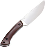 DOTS Gear Field Crafter Brown Micarta K110 Fixed Blade Knife w/ Sheath A131401