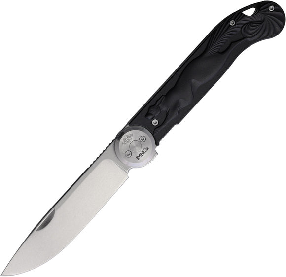 Daggerr Knives Peremen Mys Linerlock Black ABS Folding 8Cr14MoV Pocket Knife 2401BKSW
