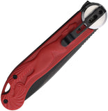 Daggerr Knives Peremen Mys Linerlock Red ABS Folding 8Cr14MoV Pocket Knife 2401RDBW