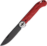 Daggerr Knives Peremen Mys Linerlock Red ABS Folding 8Cr14MoV Pocket Knife 2401RDBW