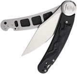 Daggerr Knives Lisichka Gimbal Lock Black FRN Folding 8Cr13MoV Pocket Knife 2404BKST
