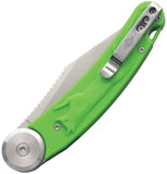Daggerr Knives Lisichka Gimbal Lock Green FRN Folding 8Cr13MoV Pocket Knife 2404GRST