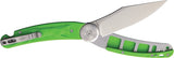 Daggerr Knives Lisichka Gimbal Lock Green FRN Folding 8Cr13MoV Pocket Knife 2404GRST