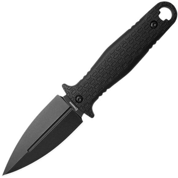 Daggerr Knives Combat Dagger Blackout FRN 8Cr14MoV Fixed Blade Knife CBTFBKBW