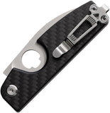 Daggerr Knives Cigar Slip Joint Twill Carbon Fiber Folding VG-10 Pocket Knife CGRCFDMW