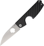Daggerr Knives Cigar Slip Joint Twill Carbon Fiber Folding VG-10 Pocket Knife CGRCFDMW