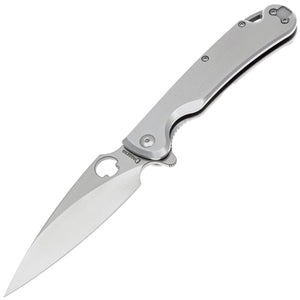 Daggerr Knives Sting Framelock Stainless Steel Folding D2 Steel Pocket Knife F22FSS