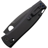 Daggerr Knives Nightmare X-Lock Black Titanium Folding MagnaCut Pocket Knife F71DBB