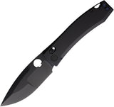 Daggerr Knives Nightmare X-Lock Black Titanium Folding MagnaCut Pocket Knife F71DBB