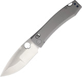 Daggerr Knives Nightmare X-Lock Gray Titanium Folding MagnaCut Pocket Knife F71DSG