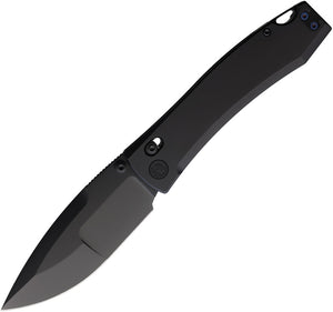 Daggerr Knives Nightmare X-Lock Black Titanium Folding MagnaCut Pocket Knife F71TBB