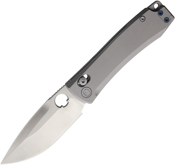 Daggerr Knives Nightmare X-Lock Gray Titanium Folding MagnaCut Pocket Knife F72MDSG