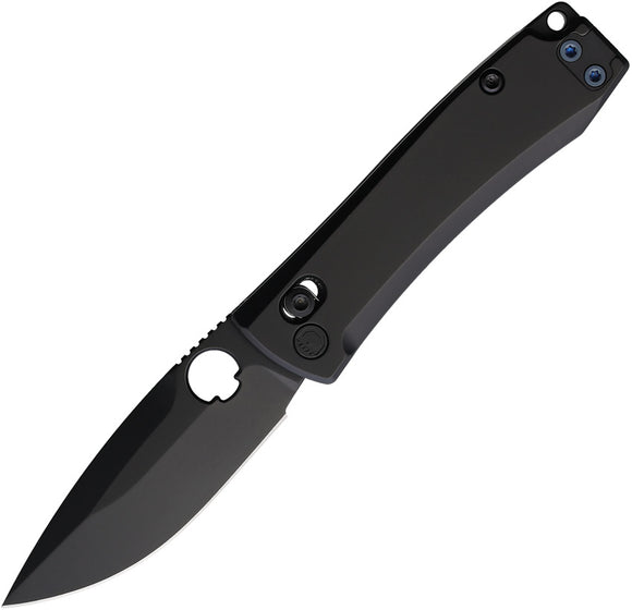 Daggerr Knives Nightmare X-Lock Black Titanium Folding MagnaCut Pocket Knife F72MRDBB
