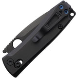 Daggerr Knives Nightmare X-Lock Black Titanium Folding MagnaCut Pocket Knife F72MRDBB