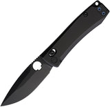 Daggerr Knives Nightmare X-Lock Black Titanium Folding MagnaCut Pocket Knife F72MRDBB