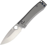 Daggerr Knives Nightmare X-Lock Gray Titanium Folding MagnaCut Pocket Knife F72MRDSG
