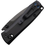 Daggerr Knives Nightmare X-Lock Black Titanium Folding MagnaCut Pocket Knife F72MRTBB