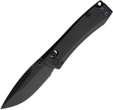 Daggerr Knives Nightmare X-Lock Black Titanium Folding MagnaCut Pocket Knife F72MRTBB
