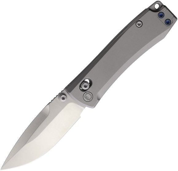 Daggerr Knives Nightmare X-Lock Gray Titanium Folding MagnaCut Pocket Knife F72MRTSG