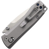 Daggerr Knives Nightmare X-Lock Gray Titanium Folding MagnaCut Pocket Knife F72MRTSG