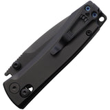 Daggerr Knives Nightmare X-Lock Black Titanium Folding MagnaCut Pocket Knife F72MTBB