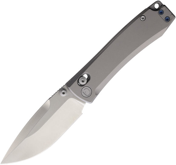 Daggerr Knives Nightmare X-Lock Gray Titanium Folding MagnaCut Pocket Knife F72MTSG