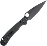 Daggerr Knives Sting Slim Crossbar Lock Blackout G10 Folding VG-10 Pocket Knife M022SBKB