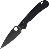 Daggerr Knives Sting Slim Crossbar Lock Blackout G10 Folding VG-10 Pocket Knife M022SBKB