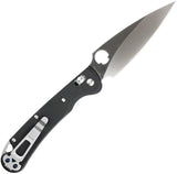 Daggerr Knives Sting Slim Crossbar Lock Black G10 Folding VG-10 Pocket Knife FM022SBKS