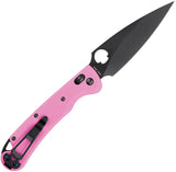 Daggerr Knives Sting Slim Crossbar Lock Pink G10 Folding VG-10 Pocket Knife FM022SPKB