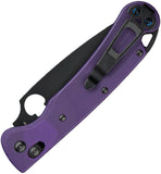 Daggerr Knives Sting Slim Crossbar Lock Purple G10 Folding VG-10 Pocket Knife FM022SPRB