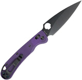 Daggerr Knives Sting Slim Crossbar Lock Purple G10 Folding VG-10 Pocket Knife FM022SPRB