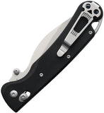 Daggerr Knives Pelican Slim Crossbar Lock Black G10 Folding VG-10 Pocket Knife FM023SBKS