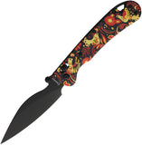 Daggerr Knives Pelican Slim Crossbar Lock Khokhloma G10 Folding VG-10 Pocket Knife FM023SXO