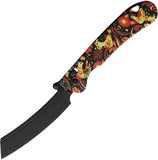 Daggerr Knives Behemoth Slim Crossbar Lock Red & Yellow FRN Folding VG-10 Knife FM024SXOX