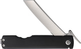 Daggerr Knives Higonokami Framelock Black Steel Folding VG-10 Pocket Knife HGBKSW