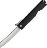 Daggerr Knives Higonokami Framelock Black Steel Folding VG-10 Pocket Knife HGBKSW