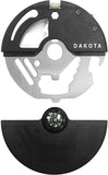 Dakota Survival Disc Multi-Tool Can & Bottle Opener Screwdriver Wrench Light Compass Tool 9101